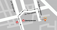 Схема проезда в АрендаАвто-клб